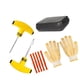 thumbnail image 2 of Accesorios automotrices Juego de reparación de neumáticos de emergencia Herramienta de reparación de neumáticos de vehículos para 5 piezas, 2 of 9