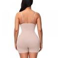thumbnail image 2 of Baywell Shapewear for Women Tummy Control Full Body Shaper Plus Size Fajas Colombianas Post Surgery Compression Short, Khaki, S, 2 of 11