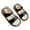 Black, variant on Wdgfv Girls Summer Sandals Soft Sole Comfortable Beach Shoes for Toddler Kids Casual Flat Open Toe Footwear Black 3-3.5Years