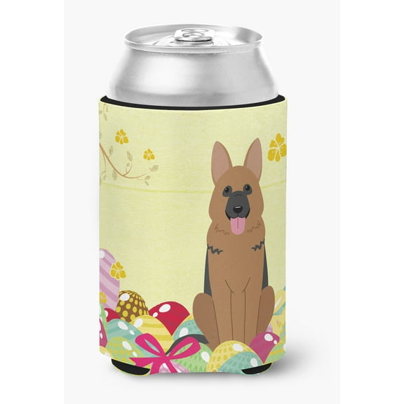 Carolines Treasures BB6067CC Easter Eggs German Shepherd Can or Bottle Hugger