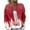 Red, variant on Women's Fashion Christmas Printed Long Sleeve Knitted Cardigan Button Down Jacket for Holiday Casual Wear and Women's Outerwear with Festive Design,Vermilion,S