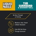 thumbnail image 4 of Liquid Nails Tub Surround Bright White Low VOC Interior Tub and Shower Hardware Adhesive, 10 oz, 4 of 6