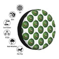 thumbnail image 4 of Susaid Happy Watermelon Print Tire Covers,Waterproof Anti-UV Snow Sun Rain Tire Covers for RV,Truck, SUV, Trailer, Camper-14 inch, 4 of 6