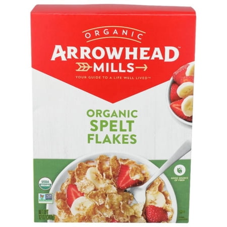 Arrowhead Mills Organic Spelt Flakes Cereal 12 oz