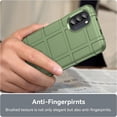 thumbnail image 5 of Phone Case for Motorola G52, Case for Moto G82,Rugged Shield Slim Case with Military Grade Shockproof,Drop-Tested and Camera Lens Protection Cover for Moto G52/MOTO G82/MOTO G71S, HD Green, 5 of 14