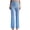 Light Blue, variant on vastwit Womens Sparkle Sequin Wide Leg Pants High Waist Bling Glitter Dance Pants Trousers Hot Pink S