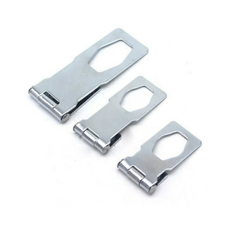 WORGEOUS 4 Inch Gate Lock Cabinet Locks with Combination Door Latch Drawer Silver