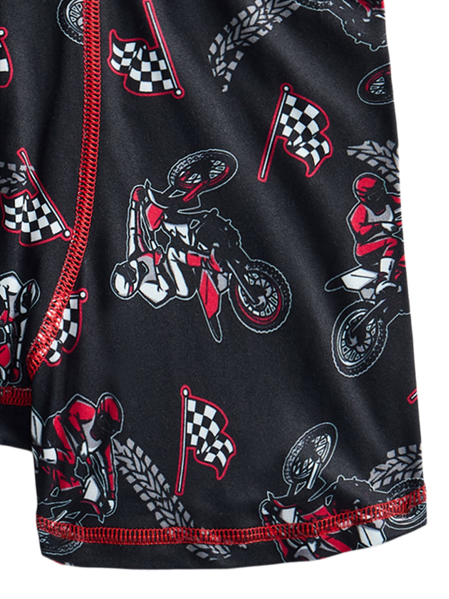 Wonder Nation Boys Underwear Racing Print Boxer Briefs, 4-Pack, Sizes S-XL