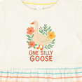 thumbnail image 4 of Inktastic One Silly Goose Cute Animal Design Girls Baby Dress, 4 of 5
