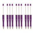thumbnail image 2 of 10 Uds. Bolígrafo de Perlas Creativo, Bolígrafo de Perlas, Suministros de Escritura para Oficina, Bolígrafos para Manualidades DIY, Bolígrafo de Escri violetas, 2 of 8