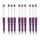 thumbnail image 2 of 10 bolígrafos con cuentas para oficina, suministros de escritura, bolígrafos novedosos para graduación. violetas, 2 of 9