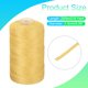 thumbnail image 2 of Cuerda de nylon Uxcell 1.5mm x 218 yardas hilo trenzado cordón para hacer joyas dorado, 2 of 4