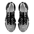 thumbnail image 6 of Vintage Heart Mandala Pattern Walking Shoes for Men Woman Lightweight Tennis Fashion Elastic Sports Shoes Cushion Basketball Shoes, 6 of 8