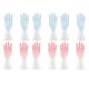 thumbnail image 1 of Guantes de limpieza, guantes para lavar platos, guantes de cocina de goma reutilizables resistentes, 3 pares, 1 of 5