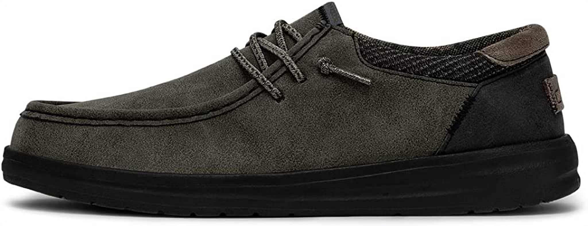 Hey Dude Paul Knit Lace Up Loafers Black/Charcoal Men\'s Size 9 NEW Amazon.com | HEYDUDE Paul Nut 7 M | Loafers & Slip-Ons main image 3