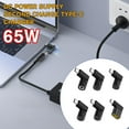 thumbnail image 3 of 65W Laptop Charger Converter USB Type C PD Power Charging Cable Adapter, 3 of 7