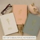 thumbnail image 2 of Juego de cuadernos en espiral ZICOTO Aesthetic para mujer, paquete de 3 unidades, 8 x 6 pulgadas, 2 of 9