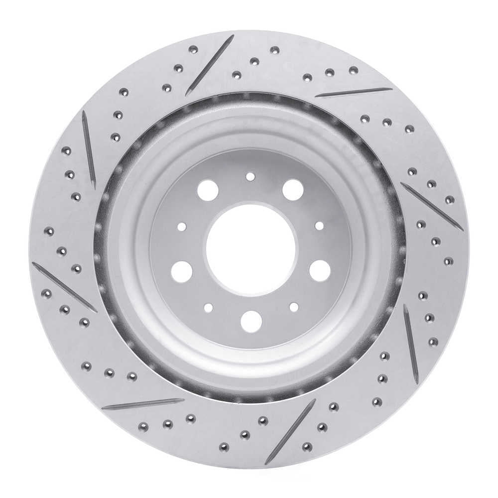 Dynamic Friction Company 830-26003R DFC Geoperformance Rotor - Drilled and Slotted