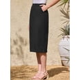 thumbnail image 4 of DARING DIVA Women's Spring Summer Skirt Large Black, 4 of 6