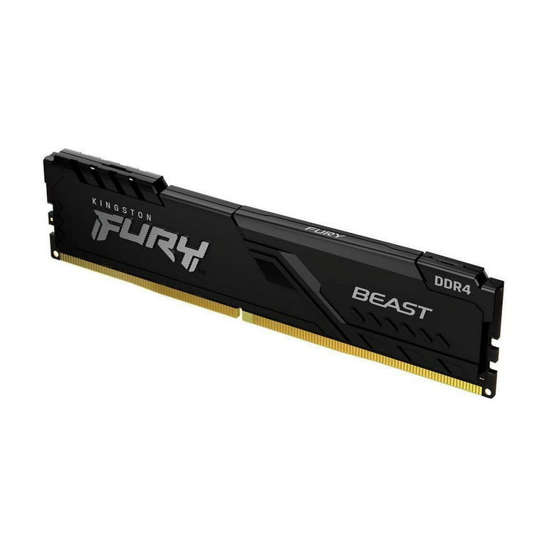 Kingston FURY Beast DDR4 32GB (16GB×2) Kingston FURY Beast 32GB DDR4 3200MHz Gaming Computer RAM, 2