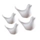 thumbnail image 1 of 4x s de pájaros de cerámica nórdica Esculturas Adornos de jardín 4pcs 4 piezas Sunnimix estatuilla de pájaro de cerámica, 1 of 2