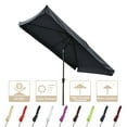 thumbnail image 3 of Yescom Parasol de Patio en Métal 6 Nervures avec Manivelle, 3 of 11