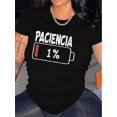 thumbnail image 1 of Women'S Casual Crew Neck T-Shirt with Short Sleeve Top for All Seasons, Regular Length, 1 of 6