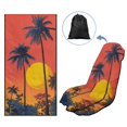 thumbnail image 5 of XYZCANDO Car Seat Towel Cover with Tropical Sunset Design, Car Seat Protector for Beach Trips and Outdoor Fitness Activities, 5 of 8