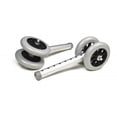 thumbnail image 4 of Lumex Roues de Déambulateur Fixes 3 Pouces - Accessoires de Remplacement pour Rollator, Roue en Caoutchouc Design Universel avec 8 Trous de Réglage, 1 Paire, 603630A, 4 of 4