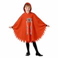 thumbnail image 3 of Girls Hooded Jumpsuits Long Sleeve Graphic Bluses Halloween Theme Dress Up Party Stylish Performance Tops for Girls, 3 of 8