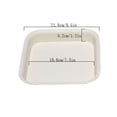thumbnail image 2 of Square Flower Pot Trays Plant Saucer Base Home Garden Supplies 2Pcs, 2 of 3