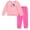 Pink, hello kitty, variant on Hello Kitty Ribbed Velour Sweatshirt and Jogger Pants Outfit Set Toddler to Little Kid