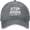 Gray, variant on Step Aside I'll Fix It Hat Funny Cotton Washed Cowboy Baseball Cap Adjustable Unisex Dad Hats