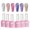 6 Colors, variant on FZANEST Gel Nail Polish Led UV Gel Polish Holographic Color Sparkle Glitter Diamond Rose Gold 15ml