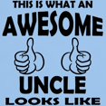 thumbnail image 3 of CafePress - Awesome Uncle Looks Like T Shirt - Men's Classic Graphic T-Shirt, 3 of 4