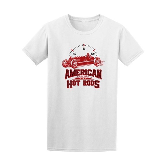 American Hot Rods California Car Tee Men's -Image by Shutterstock