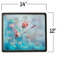 thumbnail image 2 of Taylor 12-inch by 14-inch Dial Thermometer in Ladybug Pattern, 2 of 7