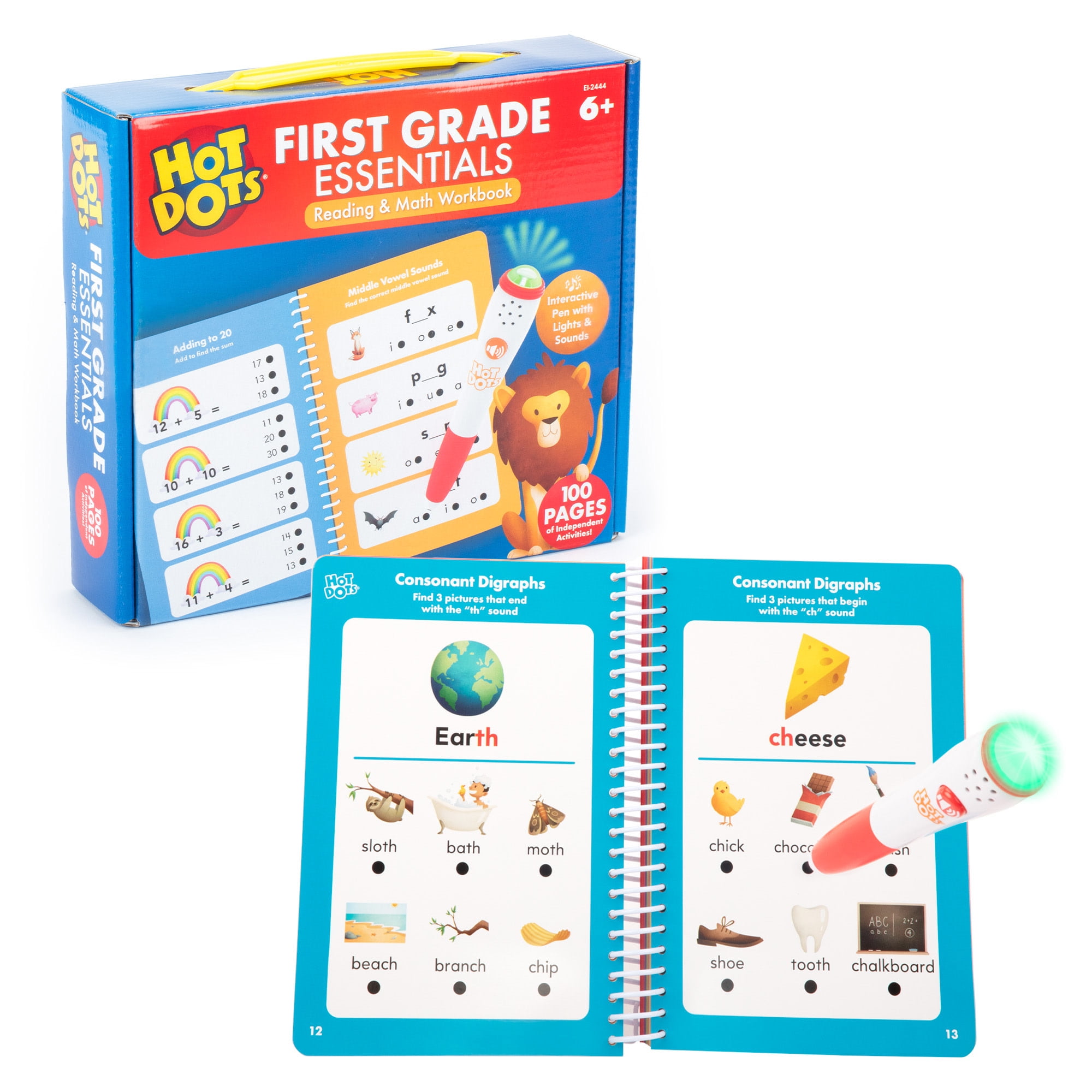 Educational Insights Hot Dots Kindergarten Essentials: Reading