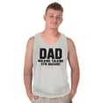 thumbnail image 5 of Dad Walking Talking ATM Machine Funny Tank Top Sleeveless Tee Men Brisco Brands S, 5 of 6