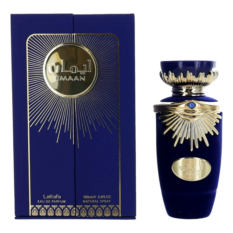 Lattafa Emaan Eau De Parfum Spray, Unisex, 3.4 oz, New, Fast USA