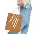 thumbnail image 3 of Effete Feline Claw Marks Scratch Tote Bag (AOP), 3 of 4