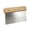 A, variant on Piwvid Stainless Steel Multipurpose Bench Scraper and Chopper, Dough Cutter and Pizza Cutter for Flat Top Griddle, Kitchen Utensil for Baking and Cooking
