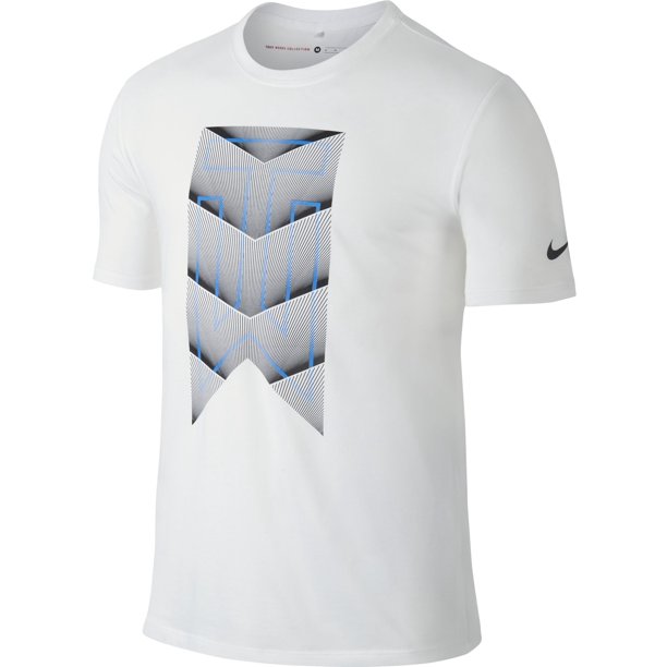 Nike - NEW Nike TW Graphic Tee White/Photo Blue/Reflective Silver Large ...