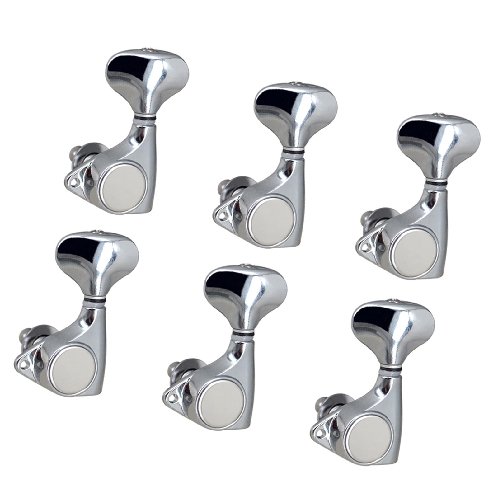 QccHieUs 6 Pieces Guitar String Tuning Pegs Tuners Set 1: Install Lightweight Replacement