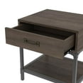 thumbnail image 2 of Bestar 101160-000004 19 in. Heka End Table, Buffalo Brown, 2 of 5