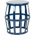 thumbnail image 2 of SAFAVIEH Rinaldo Contemporary Solid Metal Stool, Navy, 2 of 4