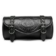 thumbnail image 5 of Motorcycle Handlebar Organizers Bag Punk Themed Design Waterproof Leather Multiple Storage Pockets Tool Carriers, 5 of 8