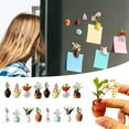 thumbnail image 2 of Hearth & Gear 16PCS Mini Vase Desktop Decoration Decoration Mini Ceramic Vase Refrigerator Cute Vase Kitchen Decoration Birthday Series (16PCS) Sticker Set for Girls Cake for Photography Lights, 2 of 7