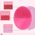 thumbnail image 3 of Gel facial cleanser food grade silicone facial cleansing brush facial cleansing artifact facial cleansing instrument, 3 of 5