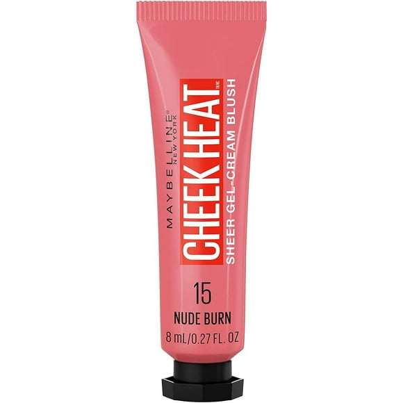 Rubor en gel-crema Maybelline Cheek Heat tono Nude Burn 0.27 oz